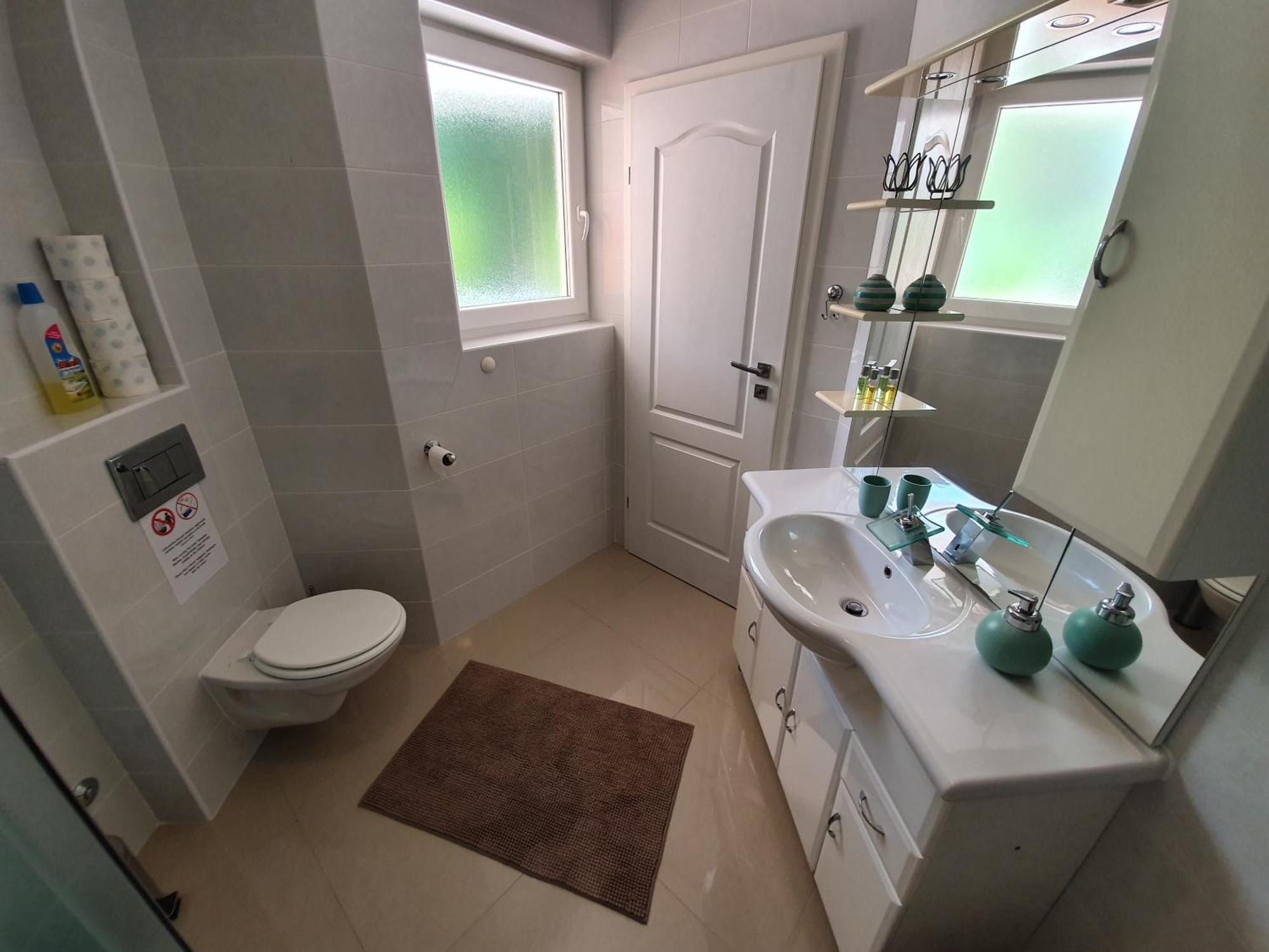 Apartman Dubravka 1 ลอฟราน ภายนอก รูปภาพ